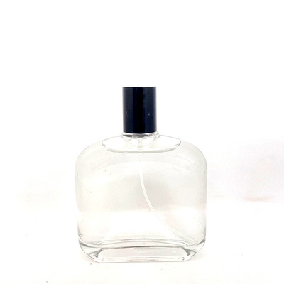 Botol Parfum Transparan 100ml Botol Kaca Botol Kosong Portable Press Spray Sub Botol Kemasan Parfum