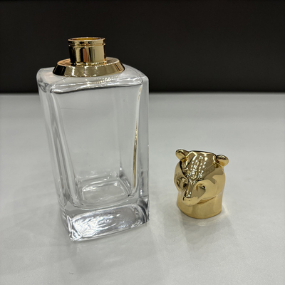 Elegant Zamak Perfume Cap Dengan Mirror Finish Memamerkan Kemewahan