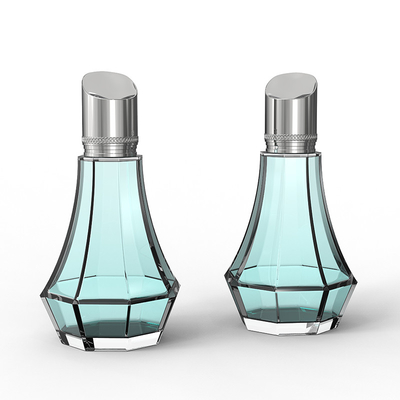 Customized Zamac Perfume Cap Untuk Botol Parfum Emas / Perak / Desain Berwarna
