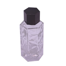 Hexagonal Parfum Emas Magnetic Cap, Tutup Botol Logam Untuk Gambar 3D