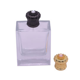 Sesuaikan Gaya Favorit Zamac Perfume Cap Metal In Black / Gold Color