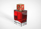 Mewah Creative Cube Zamac Metal Parfum Tutup Botol Universal Fea 15Mm