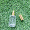 30ML Parfum Botol Semprot High-End Persegi Panjang Botol Parfum Sekrup Mulut Parfum Botol Kaca Di Saham