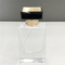 Kontainer parfum Zamak yang disesuaikan 41*29*30mm Dengan tutup emas/perak