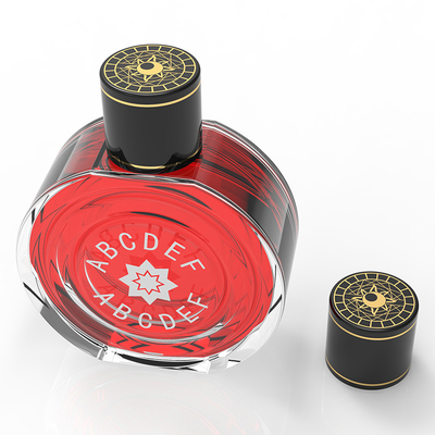 Cermin Zamak Perfume Caps Bentuk persegi panjang Dengan Desain Disesuaikan