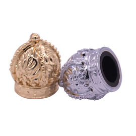 Emas Crown Zinc Alloy Parfum Tutup Botol Magnetic Untuk Botol Parfum Dekoratif