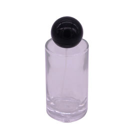Desain Tutup Botol Parfum Mewah Kelas Tinggi Hitam Zinc Alloy Parfum Cap