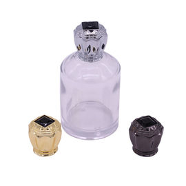 Berlian Crown Zinc Alloy Logam Tutup Botol Parfum Desain High End