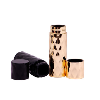 Atasan Botol Parfum Disesuaikan Emas Silinder Untuk Botol 10ml