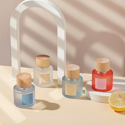 Beli Permukaan Tutup Parfum Kayu Silinder Disesuaikan Beberapa Pilihan Warna online manufacture