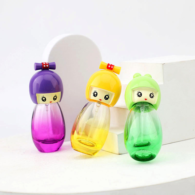 Beli Botol Parfum Kaca Bertahap Kartun Yang Indah Sekrup Mulut Botol Kaca Botol Kaca Parfum Berkemasan Perjalanan Portabel online manufacture