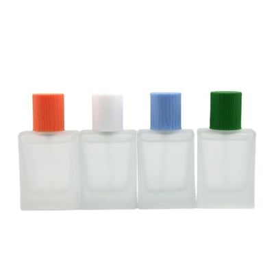 Beli Grosir Tempat Parfum Botol Transparan Buram Botol Parfum Serat Kayu Penutup Kaca Botol Parfum Sub-Paket Kaca online manufacture