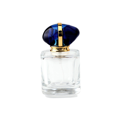 Beli Botol Kaca Parfum Kreatif Dengan Tutup Batu Biru online manufacture
