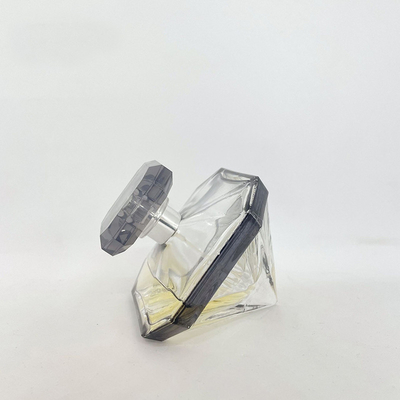 Beli Botol Parfum Berbentuk Berlian 75ml 100ml Botol Kaca Tekan Semprot Botol Kosong Dengan tutup zamak Kemasan Kosmetik online manufacture