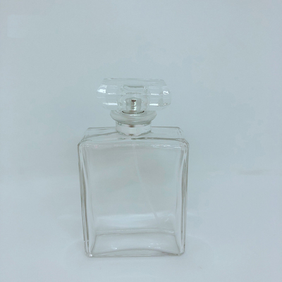 Beli 100ml No. 5 Botol Parfum Botol Kaca, Botol Kosong, Bayonet Nozzle, Square Press, Botol Kosmetik online manufacture