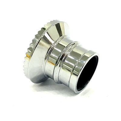 Beli Tutup Botol Parfum Aluminium Zamak warna Perak Kustom online manufacture