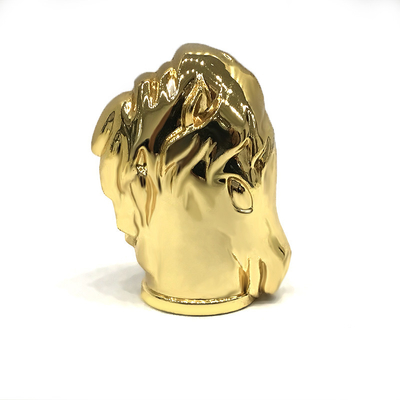 Beli Classic Zinc Alloy Warna Emas Bentuk Kuda Tutup Botol Parfum Zamac Logam online manufacture