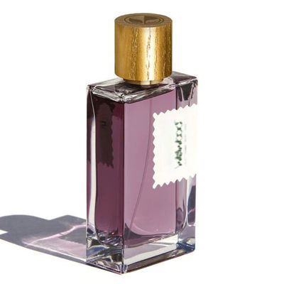 Beli Tutup Botol Parfum Jenis Silinder Kayu Solid Alami Dengan Cetak Emas pembuatan online