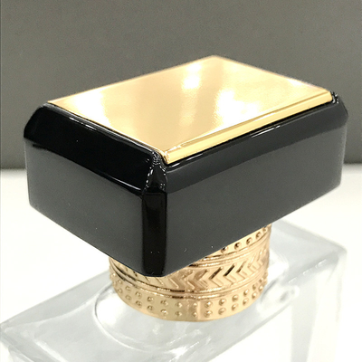 Beli Kontainer parfum Zamak yang disesuaikan 41*29*30mm Dengan tutup emas/perak online manufacture