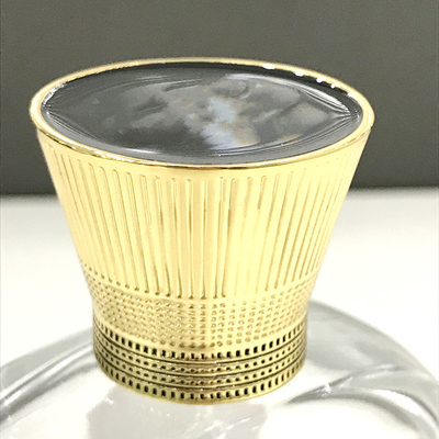 Beli 37*37*30mm Zamac Perfume Cap And Packing OPP Bag Blister Box online manufacture
