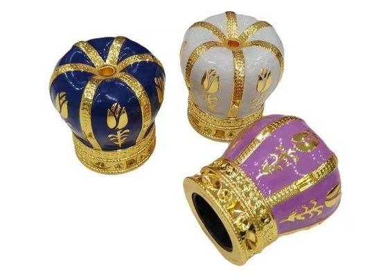 Beli Tutup Parfum Zamak Die Casting Warna-warni Kustom Tutup Parfum Paduan Seng Mewah online manufacture