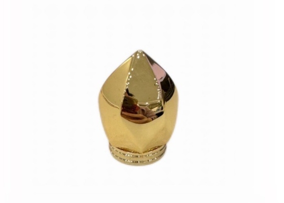 Beli Glossy Zinc Alloy Zamak Perfume Caps Eco Friendly Glass Perfume Bottle Tops online manufacture