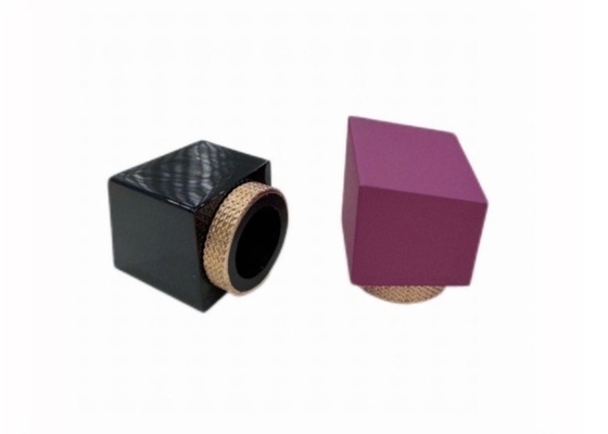 Beli Warna-warni Bentuk persegi panjang Perfume Bottle Caps Customized Perfume Cover online manufacture