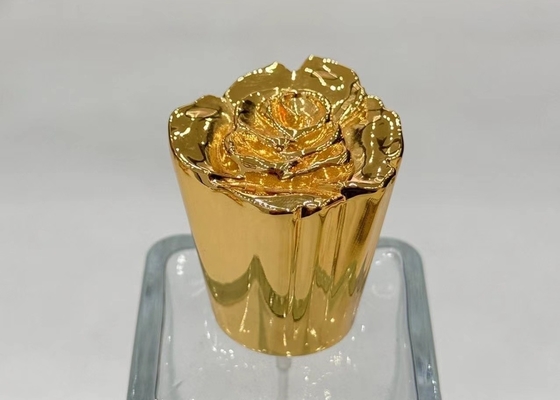 Beli Tutup Botol Perfume Alloy Seng Bentuk Bunga Untuk Kemasan Ramah Lingkungan online manufacture