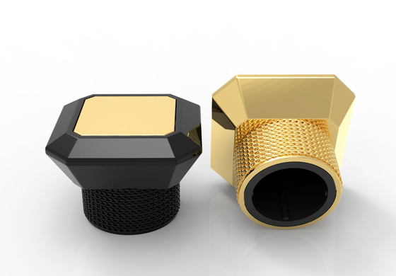 Beli High End Factory Zamak Perfume Caps Non Spill Die Casting FEA 15 Cover Metal Lids online manufacture