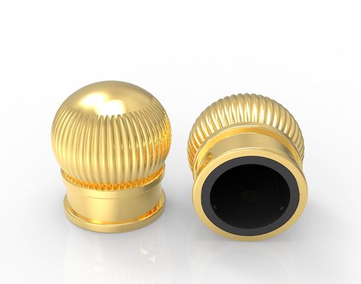 Beli Round perfume cap Luxury custom zinc alloy perfume cover online manufacture