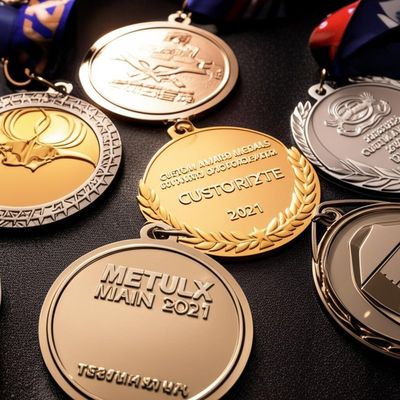 Beli Customized Design Award Medal with 2mm Thickness and 7-10 Business Days Production for Corporate Events online manufacture