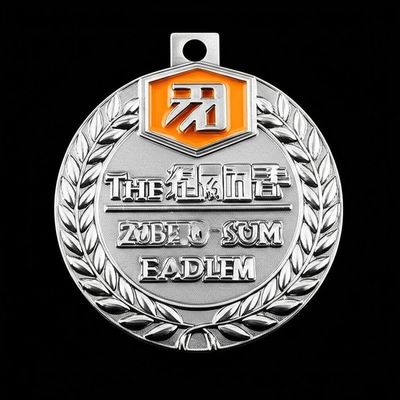Beli Custom Medals and Customized Badge Emblem with 2mm Thickness Shiny Gold Plating and 7-10 Business Days Production Time online manufacture