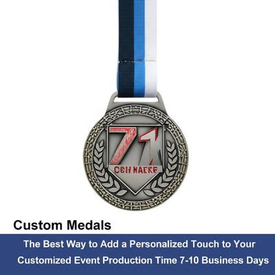 Beli Custom Personalized Medals with 2mm Thickness Shiny Gold Plating and 7-10 Business Days Fast Production online manufacture