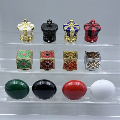 Beli Custom Logo Luxury 15mm FEA 15  Zamac Metal Fragrance Cap Creative Universal Bottle Lid Cover for Perfume Bottles online manufacture