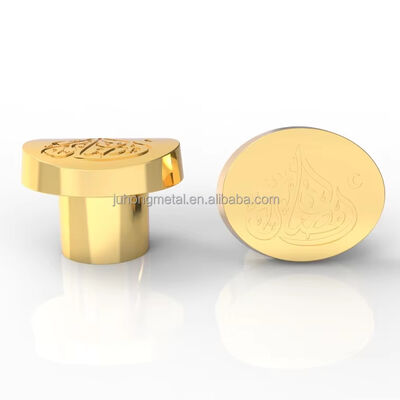 Beli Logo yang dapat disesuaikan 15mm Zinc Alloy Perfume Crown Cap Metal Cover untuk aplikasi cair Gaya Cina FEA 15 pembuatan online