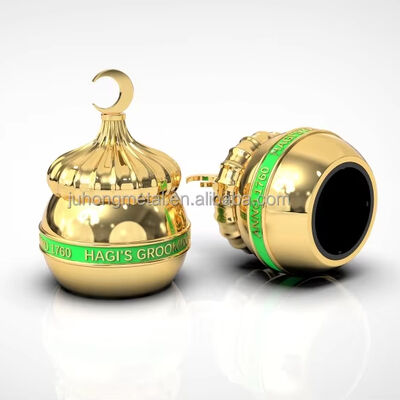 Beli 15mm Zinc Alloy Pilfer-Proof Crown Cap Perfume Cover untuk aplikasi cair Konstruksi logam tahan lama pembuatan online