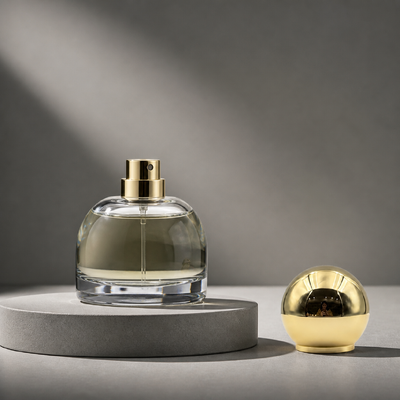 Beli Tutup Parfum Zamac Bola Halus Solid Kilap Cermin Mewah Tutup Parfum Bola Bulat Polos Berlapis Emas Penutup Botol Parfum Logam Paduan Seng Logo Kustom FEA15 untuk Botol Parfum Dubai Oud Attar pembuatan online