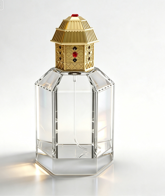 Beli Tutup Botol Parfum Zamac Pagoda Mewah Berlapis Emas Dekoratif pembuatan online