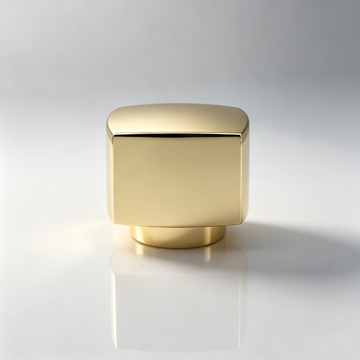 membeli Premium Custom Logo Mewah Emas Square Perfume Cap Zamac Fragrance Cap untuk botol parfum pembuatan online