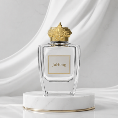 Beli Luxury 3D Eagle Zamac Zinc Alloy Perfume Bottle Cap Custom Sculpture Metal Perfume Lid pembuatan online