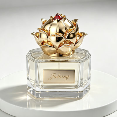 membeli Bunga Lotus mewah Zamac Cap Parfum pembuatan online