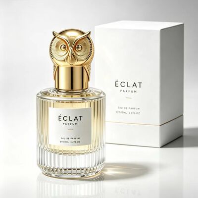 membeli Tutup Botol Parfum Zamac Kepala Burung Hantu 3D Mewah – Tutup Botol Bentuk Hewan Paduan Seng Emas Kustom pembuatan online
