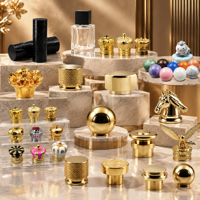 membeli Zamrac Perfume Cap Luxury Zinc Alloy Fragrance Lid Custom Cap dengan Pump Magnetic Perfume Cap pembuatan online