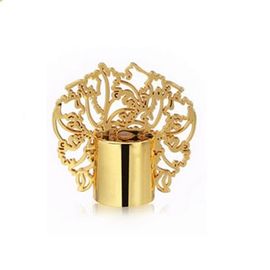 Beli Mode Colorful Zinc Alloy Parfum Logam Tutup Botol Die Casting Plating online manufacture