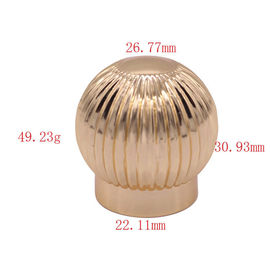 Beli Ukuran Khusus Warna Emas Penutup Parfum Zamak Parfum Nut Zinc Alloy online manufacture