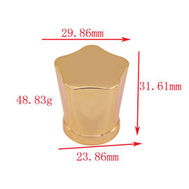 Beli SGS Bunga Zinc Alloy Parfum Cap Zamac Parfum Penutup Logam Parfum Kaca Botol Leher online manufacture