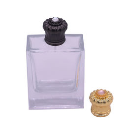 Beli Sesuaikan Gaya Favorit Zamac Perfume Cap Metal In Black / Gold Color online manufacture