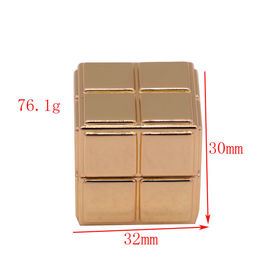 Beli Golden Square Zinc Alloy Cap Parfum Magnetik Untuk Sederhana Dan Murah Hati online manufacture