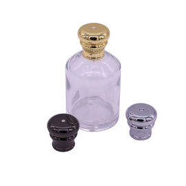 Beli Mode Kustom Parfum Cap Zinc Alloy Hitam Plastik Parfum Semprot Caps online manufacture
