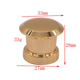 Beli Emas Magnetic Metal Zamak Parfum Caps Parfum Sampul Fashion Menyesuaikan online manufacture